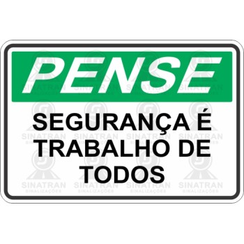 Segurança é trabalho de todos